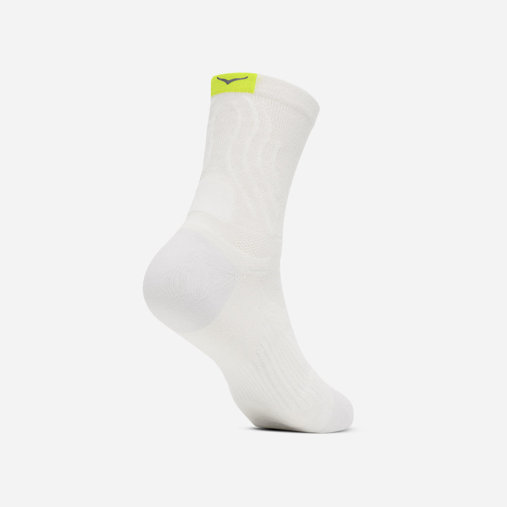 Hoka Clifton Crew Socks - White