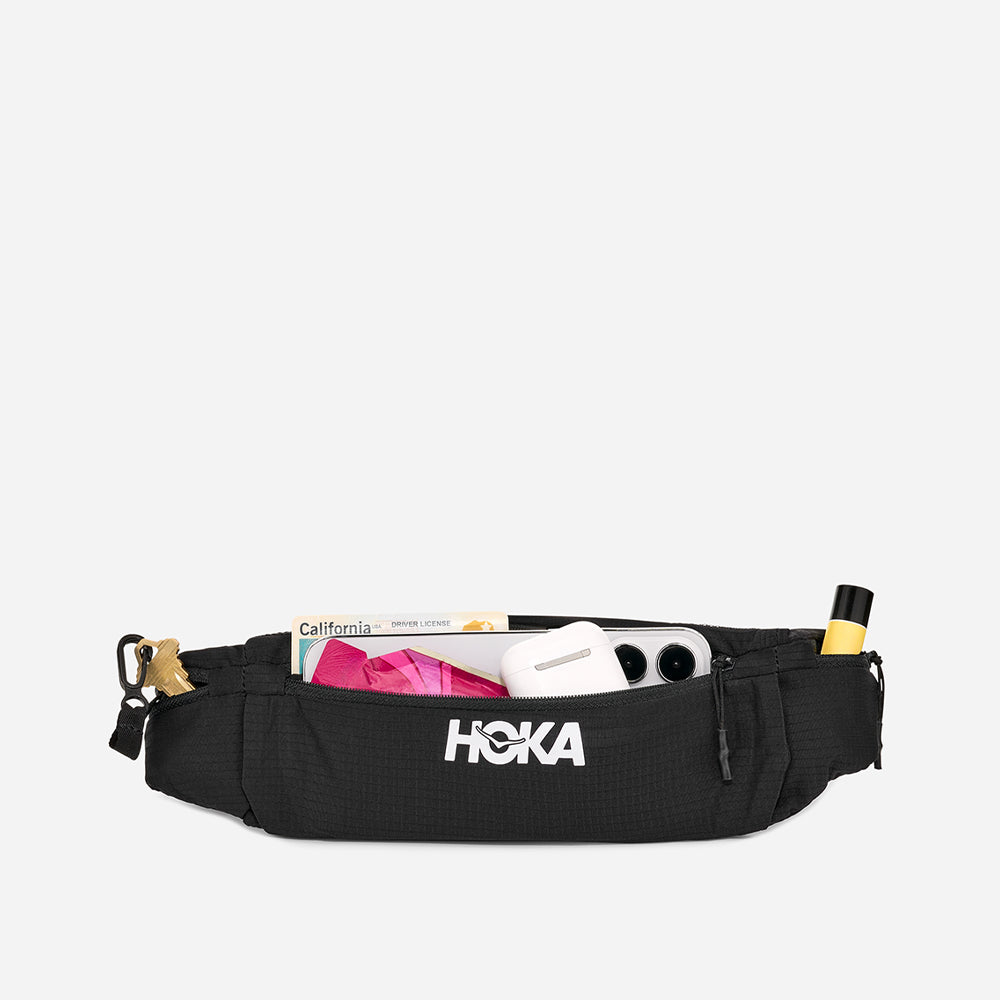 Đai Chạy Bộ HOKA Run - Đen - Supersports Vietnam