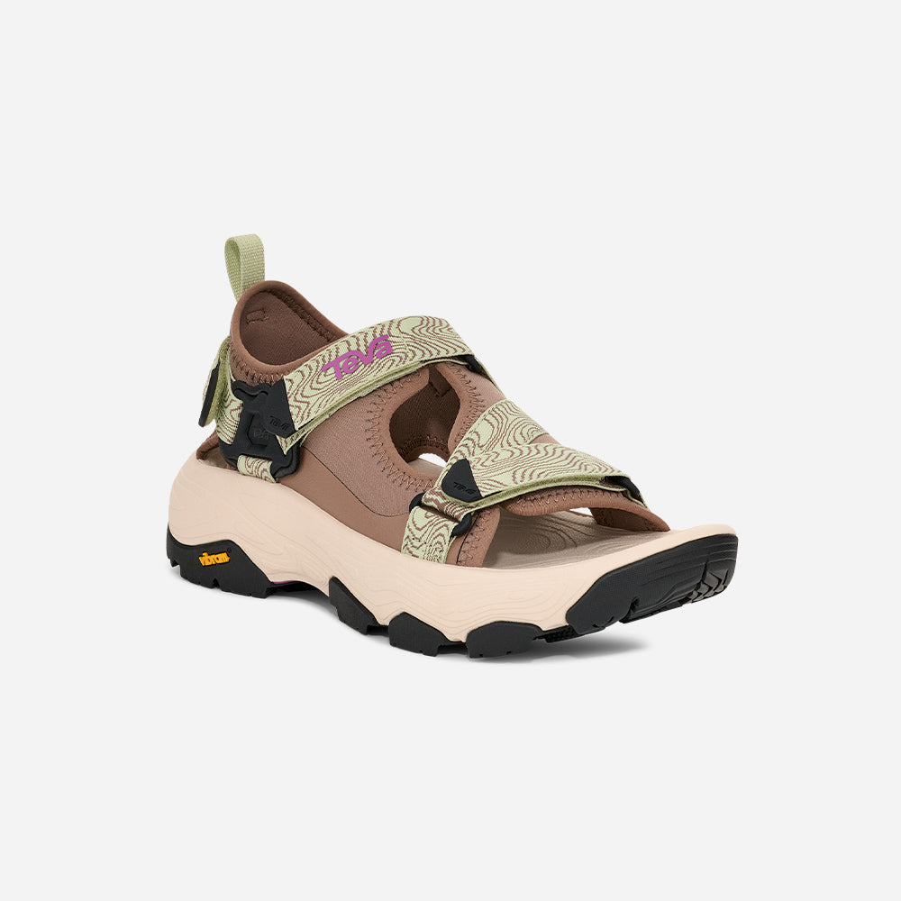 Giày Sandal Nữ Teva Grandview Max - Nâu - Supersports Vietnam