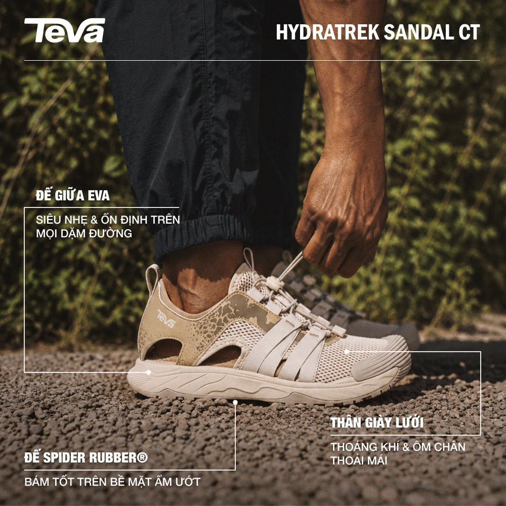 Giày Sandals Nữ Teva Hydratrek Closed-Toe - Be - Supersports Vietnam