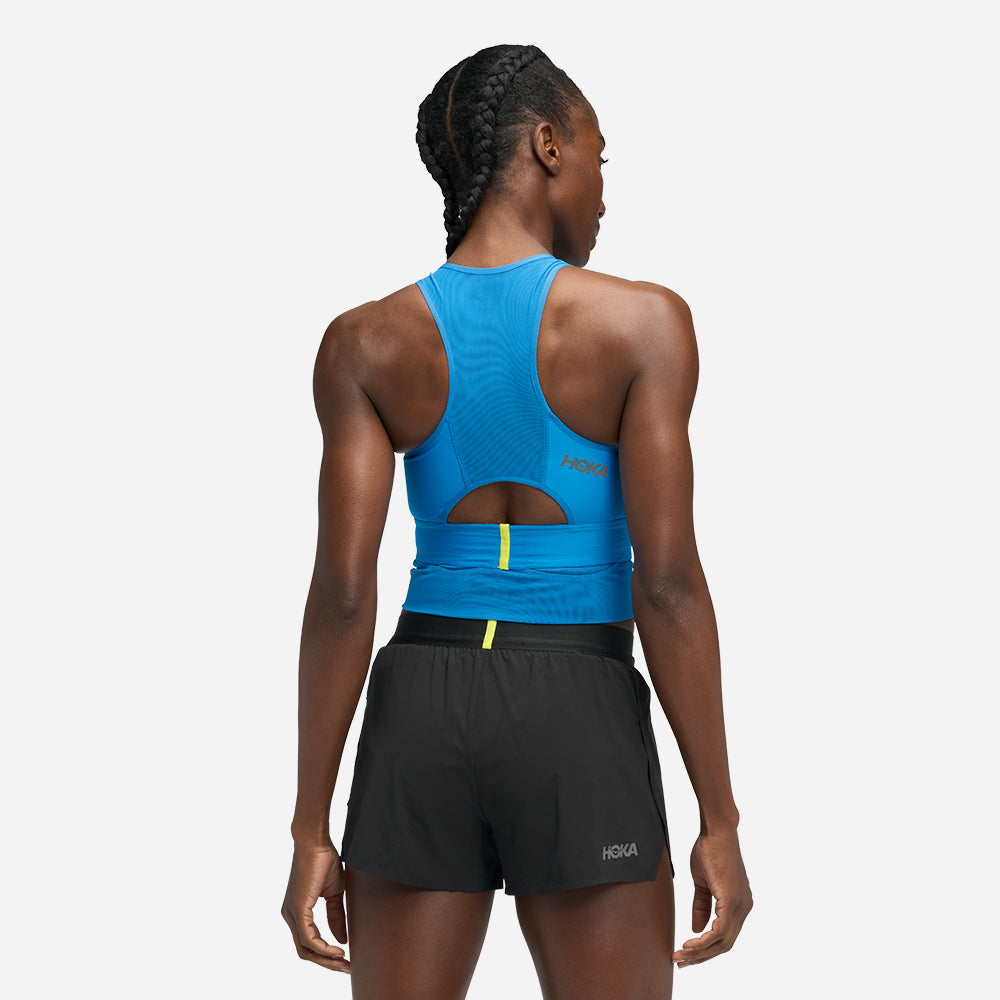 Áo Bra Thể Thao Nữ HOKA Race Day - Xanh Dương - Supersports Vietnam