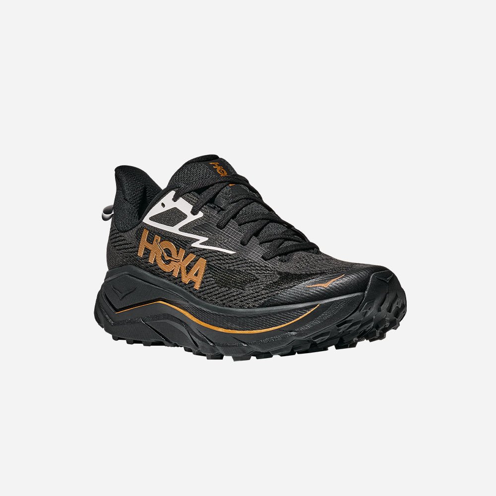 Giày Chạy Trail Nam HOKA Challenger 8 - Đen - Supersports Vietnam