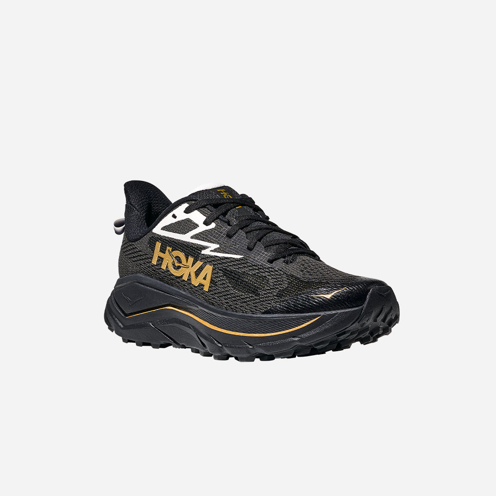 Giày Chạy Trail Nữ HOKA Challenger 8 - Đen - Supersports Vietnam