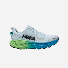 Women's HOKA Challenger 8 Trail Running Shoes - Blue