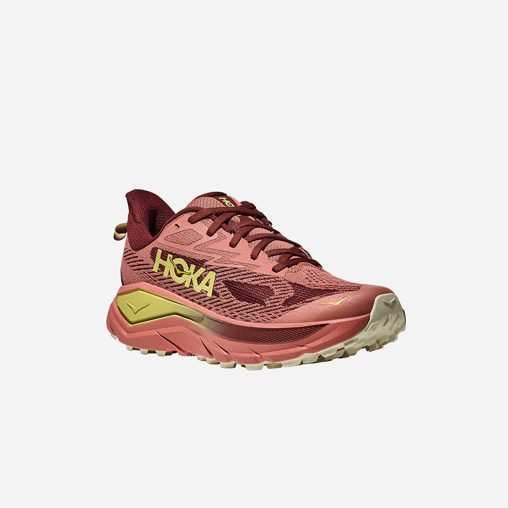 Giày Chạy Bộ Nữ HOKA Challenger 8 Wide - Đỏ - Supersports Vietnam