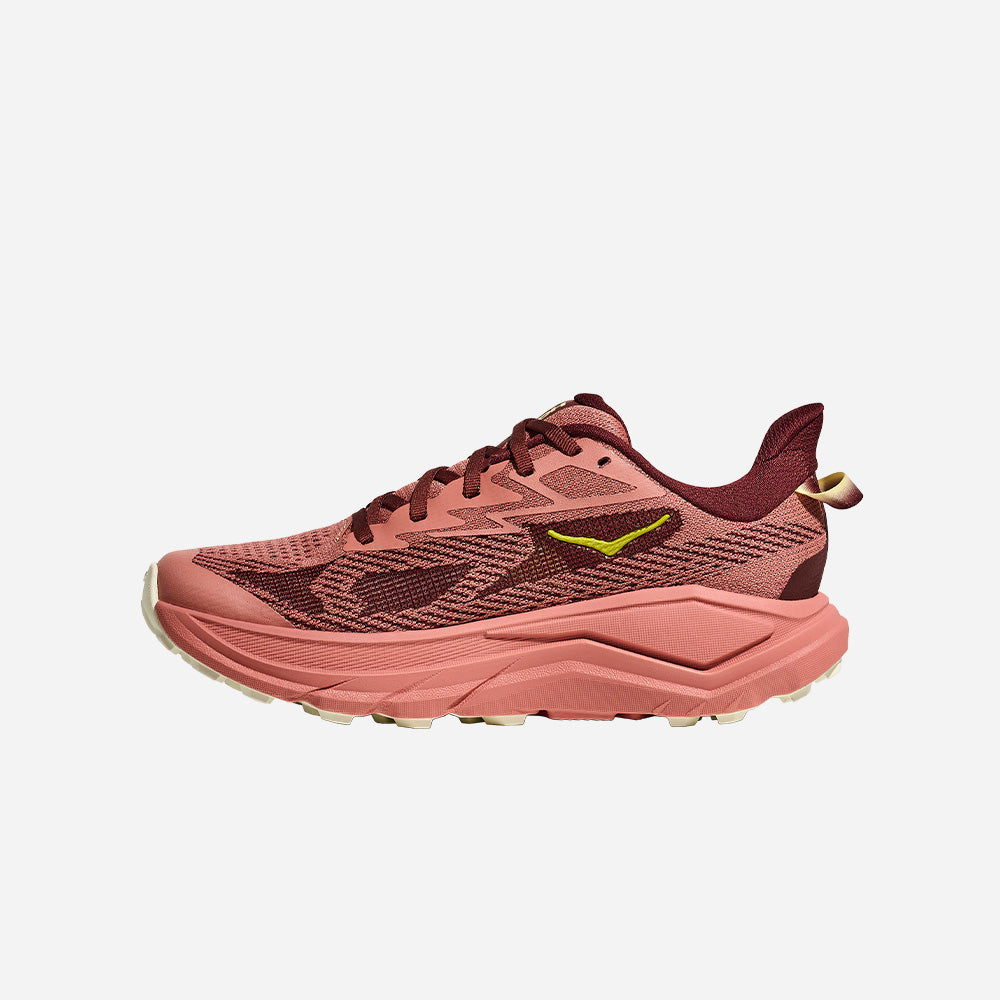 Giày Chạy Bộ Nữ HOKA Challenger 8 Wide - Đỏ - Supersports Vietnam