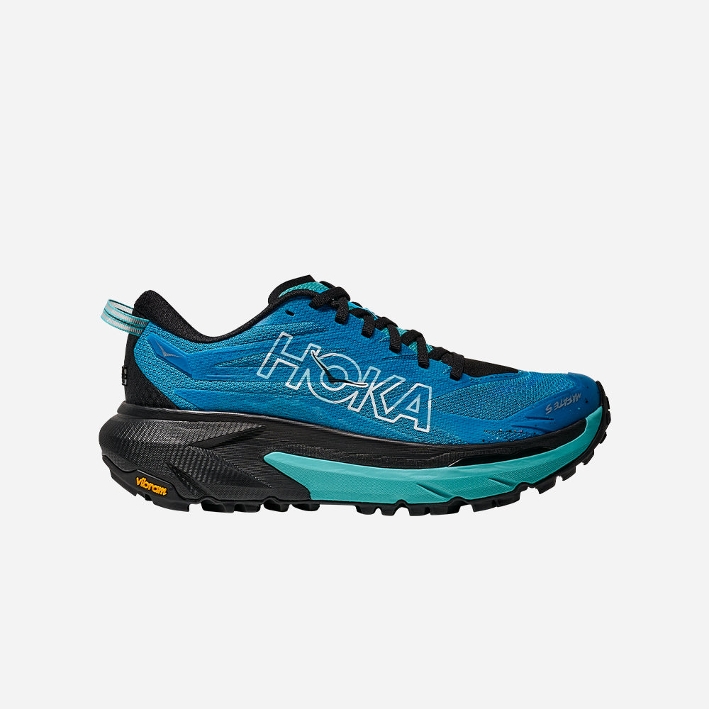 Giày Chạy Trail Nữ HOKA Mafate 5 - Xanh Dương