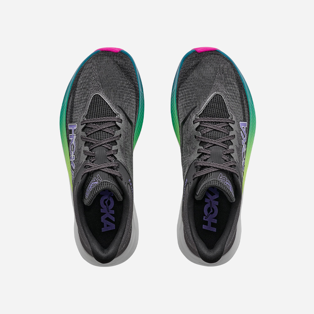 Giày Chạy Bộ Unisex HOKA Rocket X 3 - Đen - Supersports Vietnam