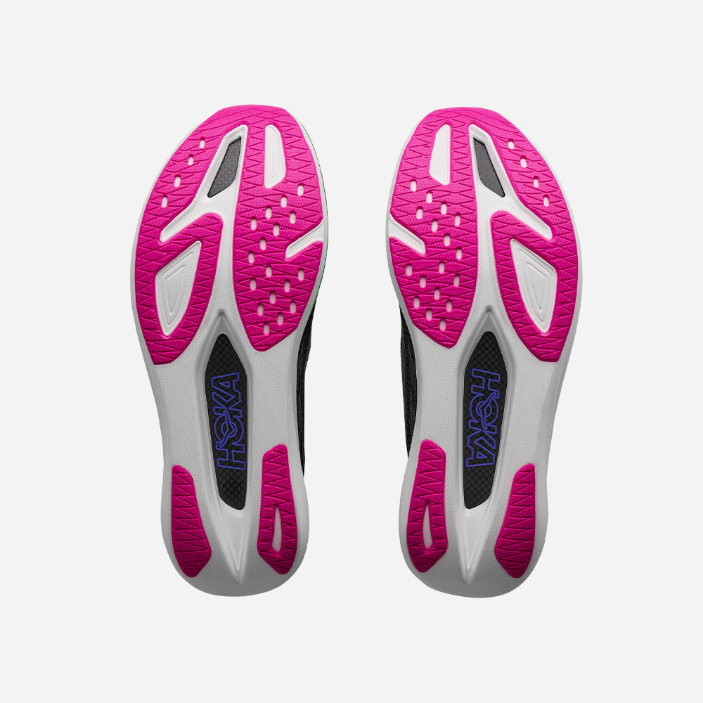 Giày Chạy Bộ Unisex HOKA Rocket X 3 - Đen - Supersports Vietnam