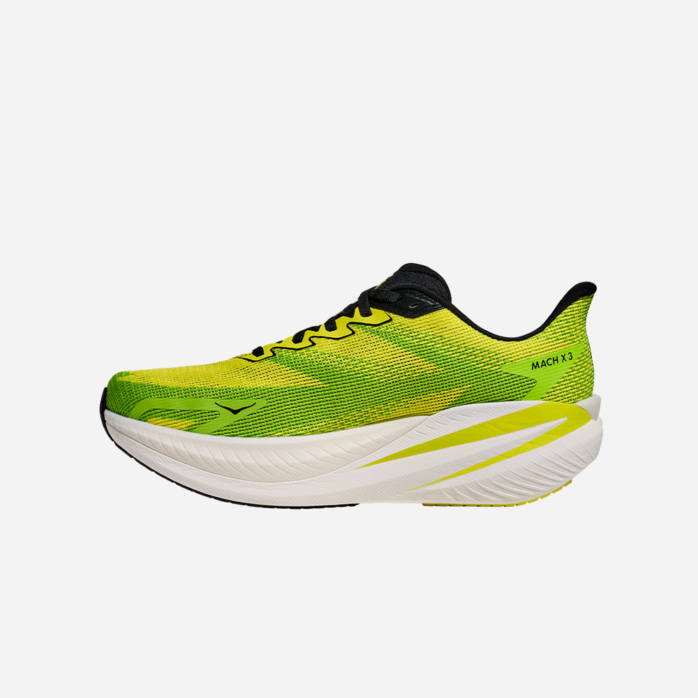 Giày Chạy Bộ Nam HOKA Mach X 3 Wide - Vàng Chanh - Supersports Vietnam