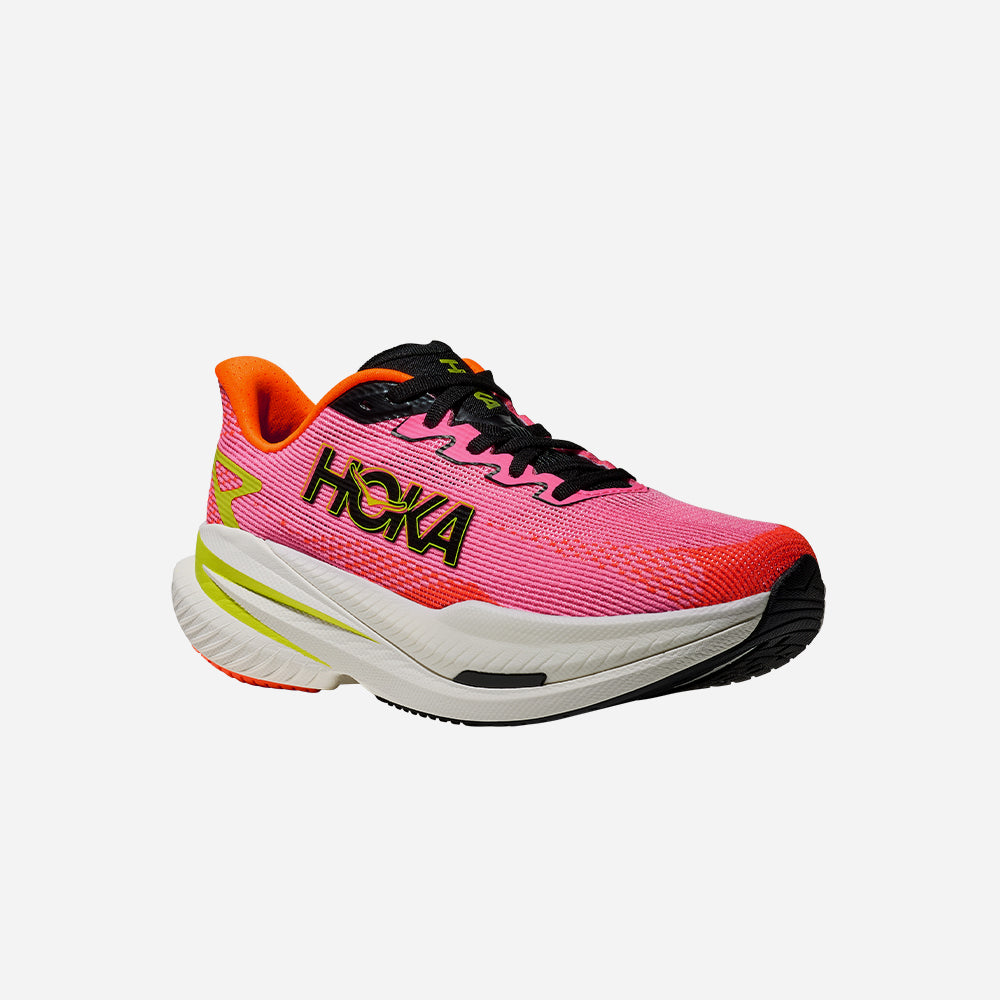 Giày Chạy Bộ Nữ HOKA Mach X 3 Wide - Hồng - Supersports Vietnam