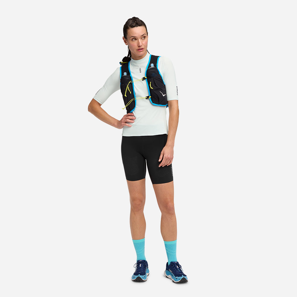 Áo Thun Nữ HOKA Skybreeze Sleeve - Xanh Mint - Supersports Vietnam