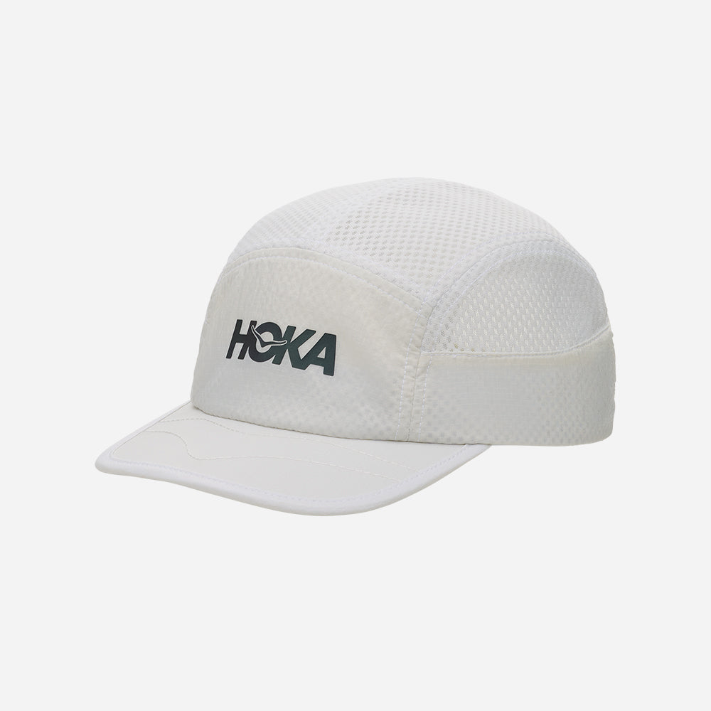Mũ Lưỡi Trai HOKA Trail Run - Trắng - Supersports Vietnam