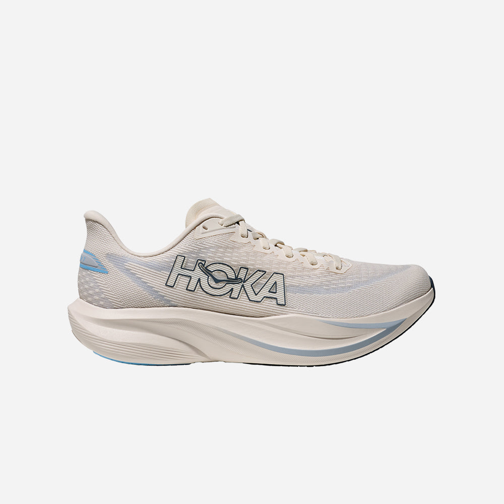 Giày Chạy Bộ Nam HOKA Mach 7 Wide - Be - Supersports Vietnam