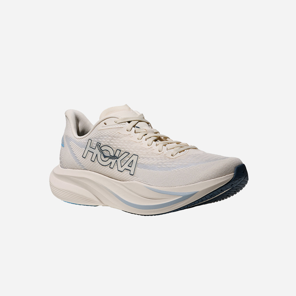 Giày Chạy Bộ Nam HOKA Mach 7 Wide - Be - Supersports Vietnam