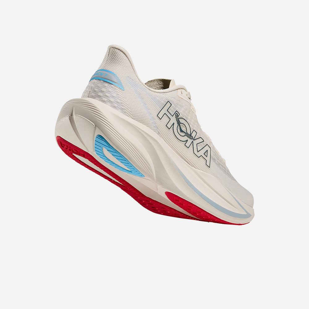 Giày Chạy Bộ Nữ HOKA Mach 7 Wide - Be - Supersports Vietnam