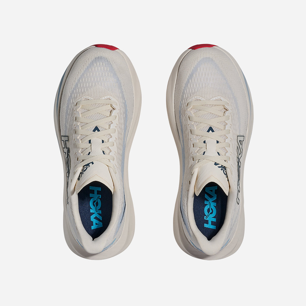 Giày Chạy Bộ Nữ HOKA Mach 7 Wide - Be - Supersports Vietnam