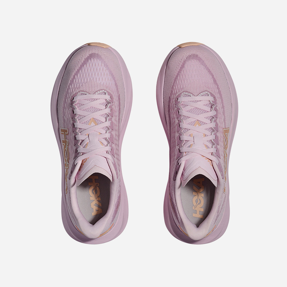 Giày Chạy Bộ Nữ HOKA Mach 7 Wide - Hồng - Supersports Vietnam