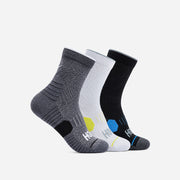 Vớ Thể Thao HOKA Quarter Run 3-Pack - Nhiều Màu