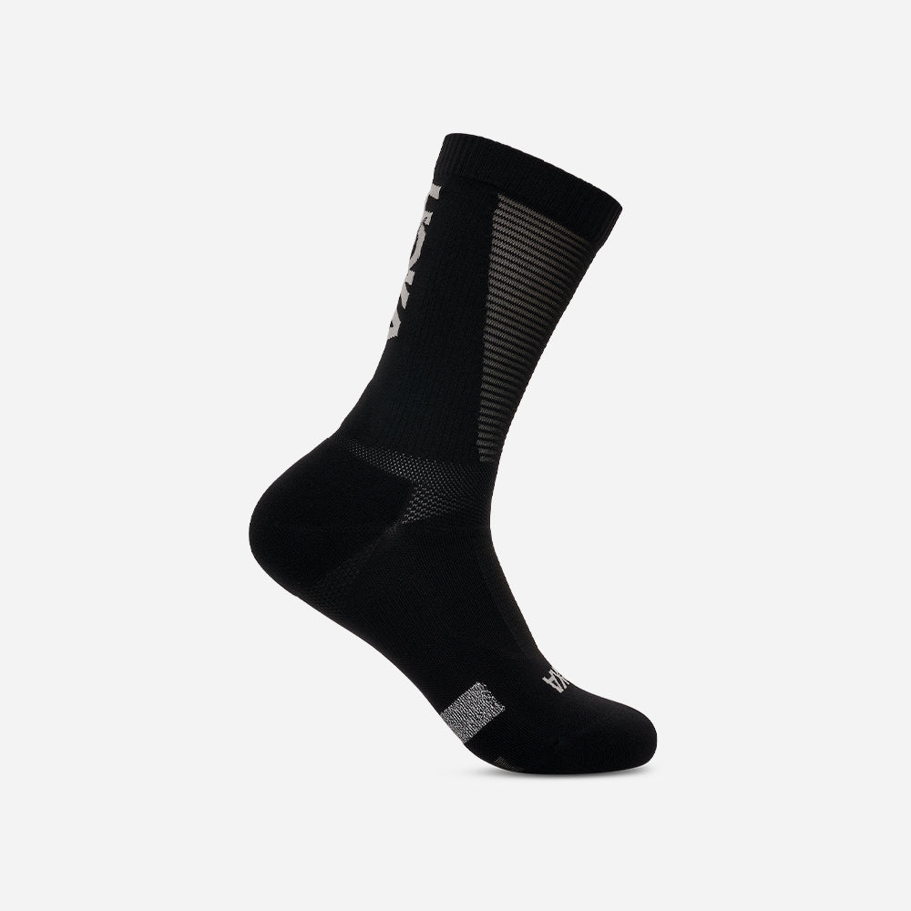 Vớ Thể Thao Hoka Race Day Crew - Đen - Supersports Vietnam
