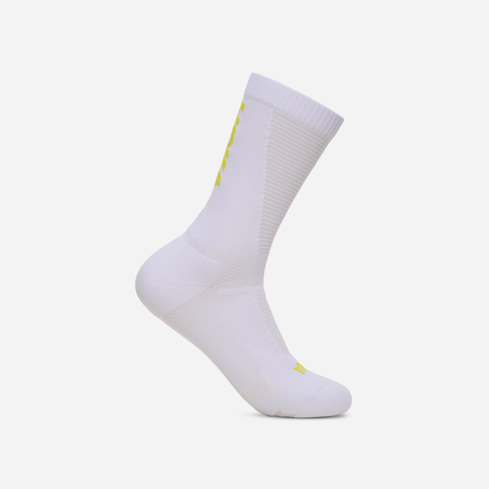 Vớ Thể Thao HOKA Race Day Crew - Trắng - Supersports Vietnam