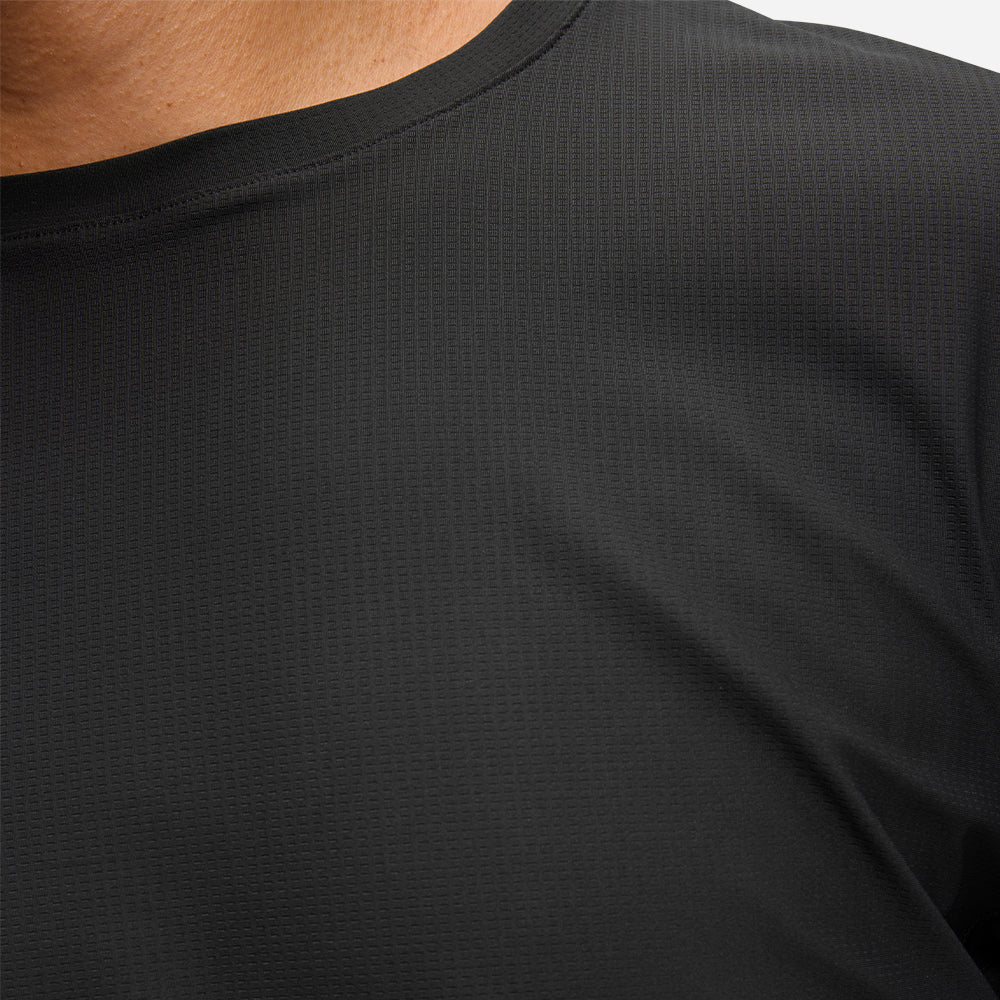 Áo Thun Nam HOKA Airolite Short Sleeve 2.0 - Đen - Supersports Vietnam