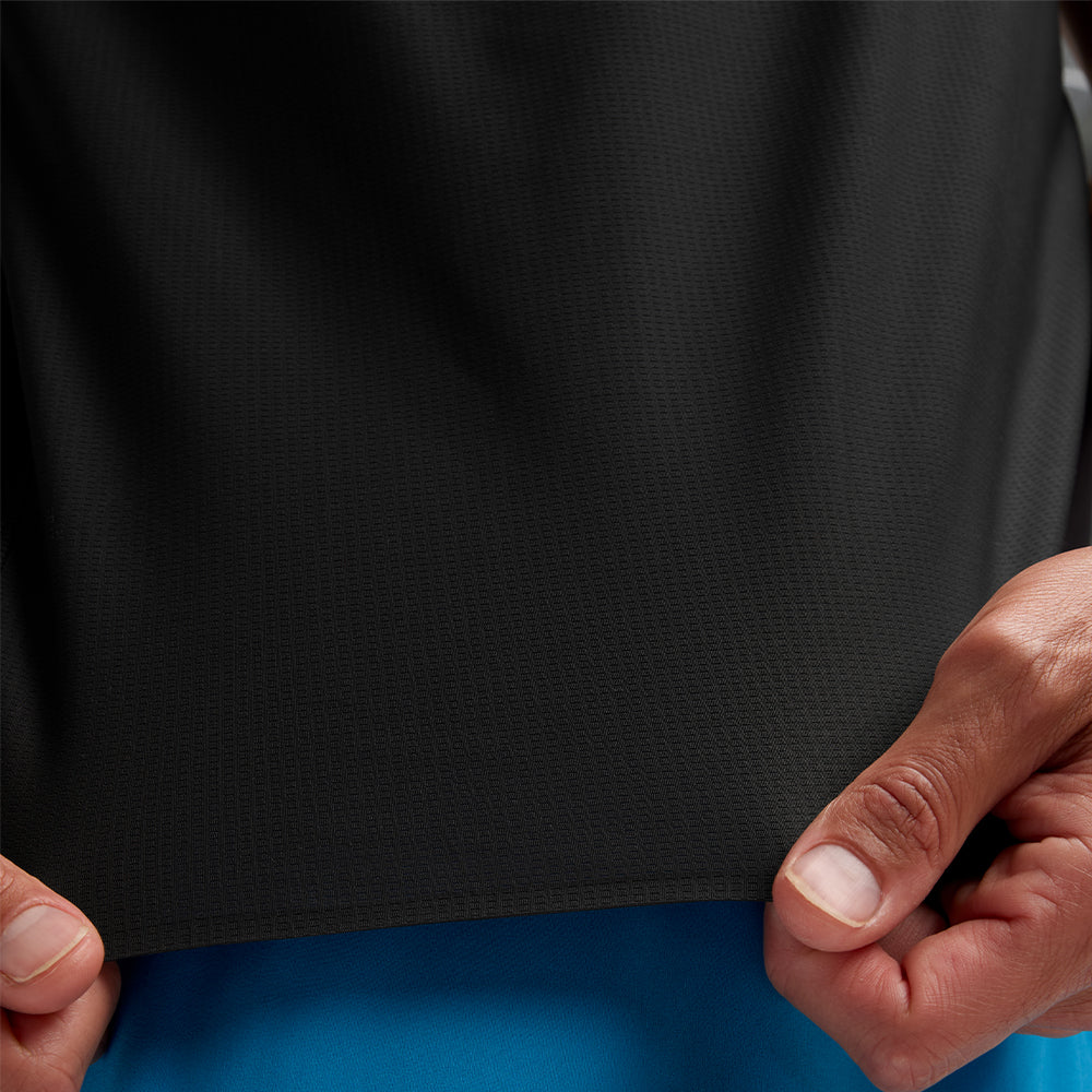 Áo Thun Nam HOKA Airolite Short Sleeve 2.0 - Đen - Supersports Vietnam