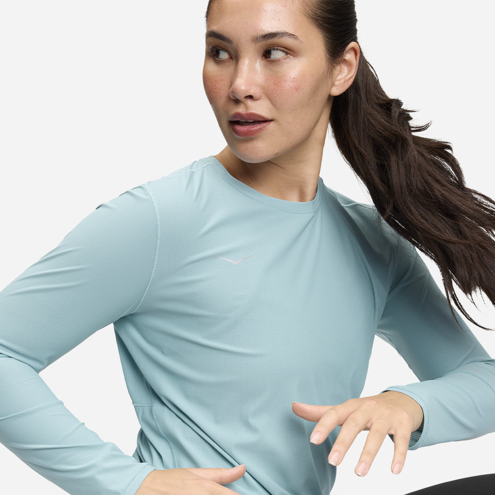 Áo Thun Nữ HOKA Airolite 2.0 - Xanh Dương - Supersports Vietnam