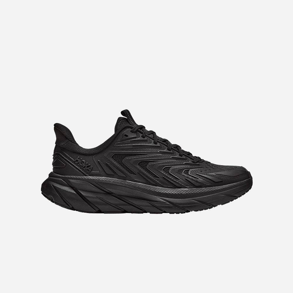 Giày Sneaker Nam HOKA Clifton LS UTL - Đen - Supersports Vietnam