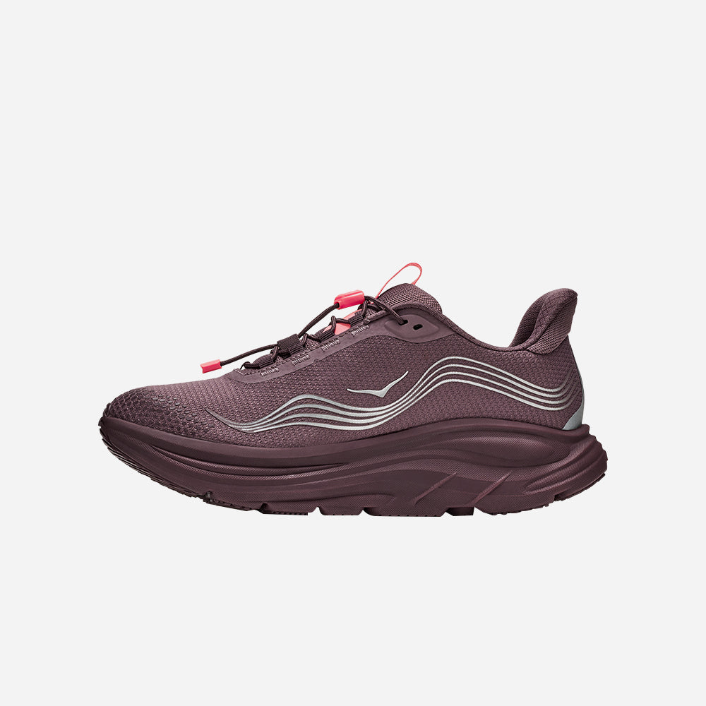 Giày Chạy Bộ Nữ HOKA Clifton 11 Gtx Wide - Nâu - Supersports Vietnam