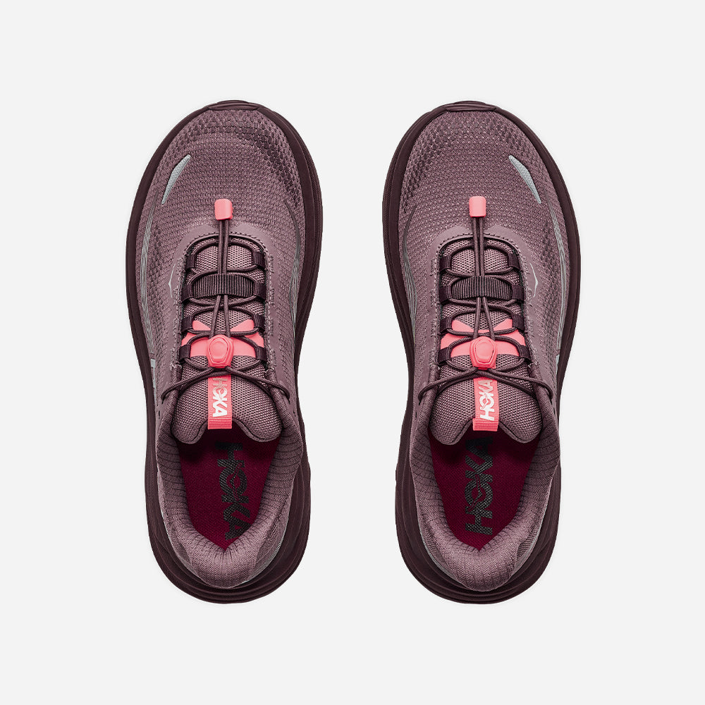 Giày Chạy Bộ Nữ HOKA Clifton 11 Gtx Wide - Nâu - Supersports Vietnam