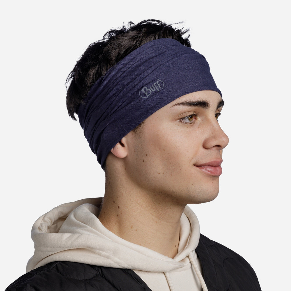 Khăn Đa Năng Buff Original Ecostretch Solid Night Blue - Xanh Navy - Supersports Vietnam