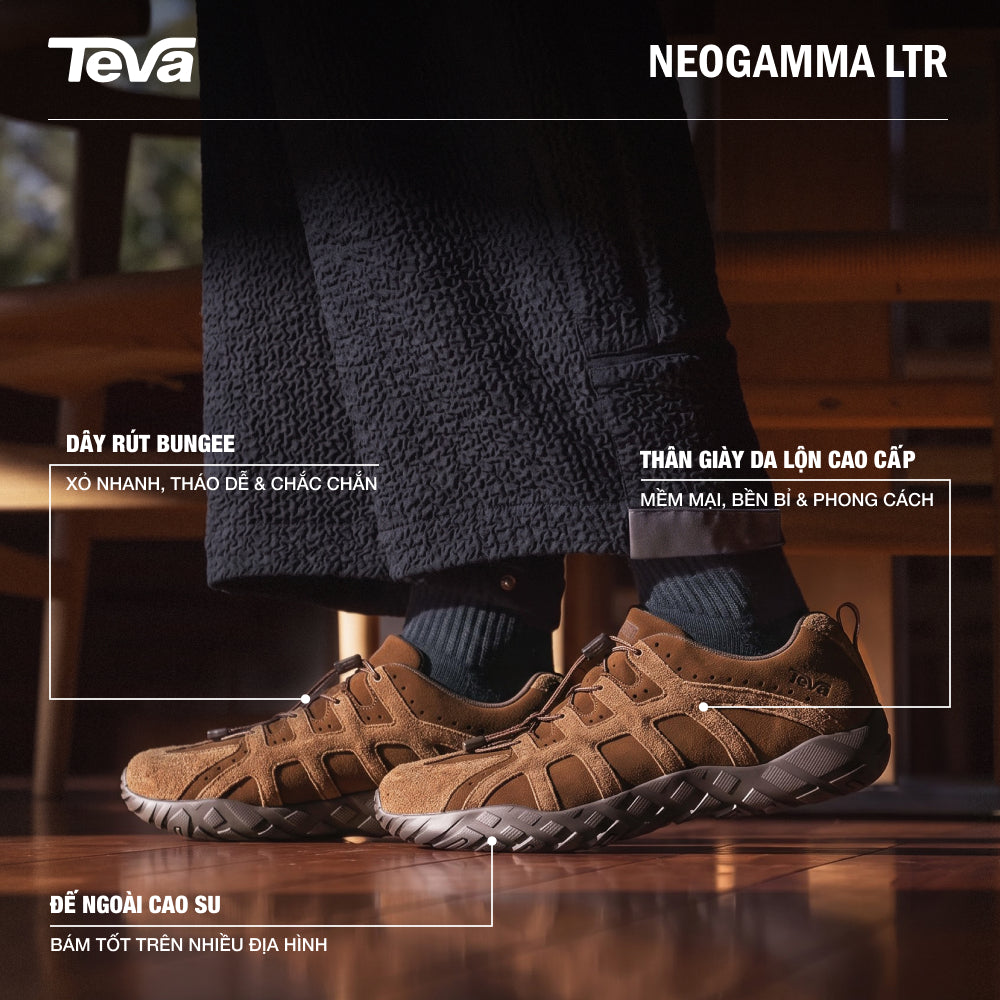 Giày Sneaker Nam Teva Neogamma LTR - Nâu - Supersports Vietnam