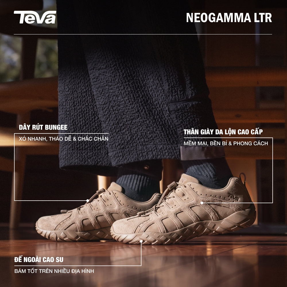 Giày Sneaker Nữ Teva Neogamma LTR - Nâu - Supersports Vietnam