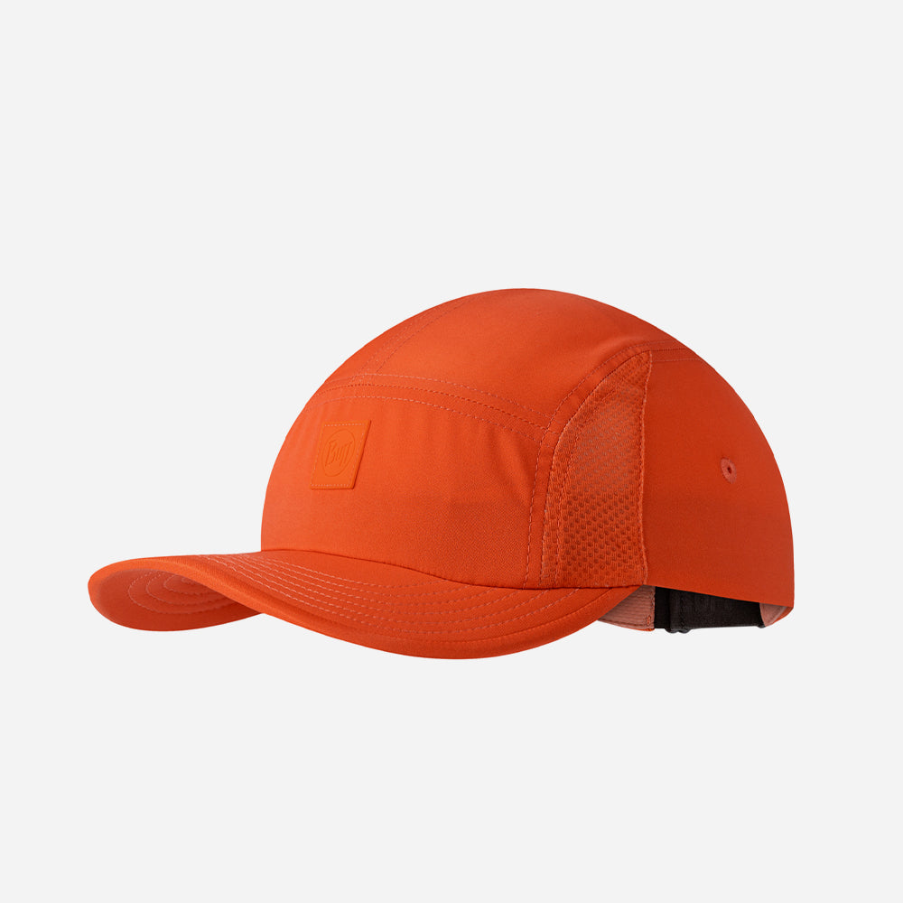 Mũ Lưỡi Trai Buff 5 Panel Go Cap Solid Poppy S/M - Cam - Supersports Vietnam