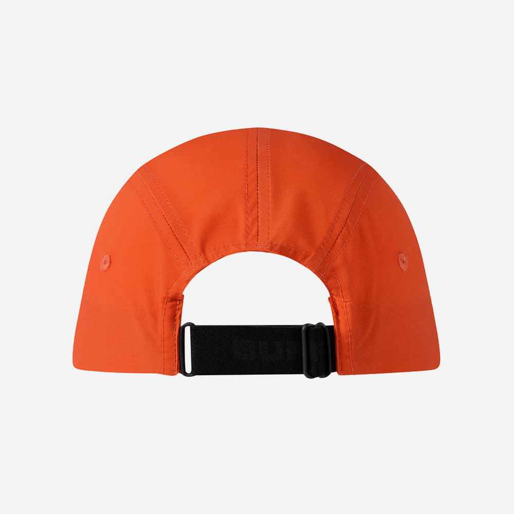 Mũ Lưỡi Trai Buff 5 Panel Go Cap Solid Poppy S/M - Cam - Supersports Vietnam