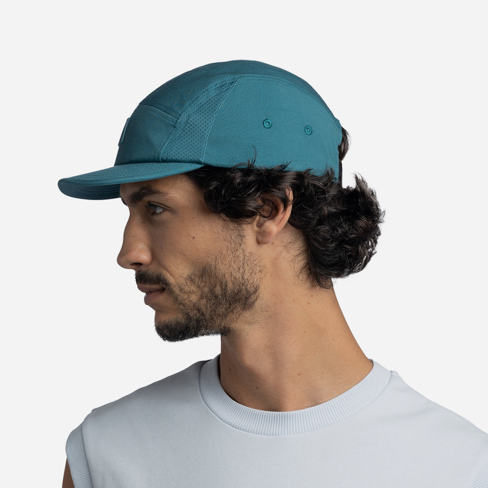 Mũ Lưỡi Trai Buff 5 Panel Go Cap Solid Solid Teal S/M - Supersports Vietnam