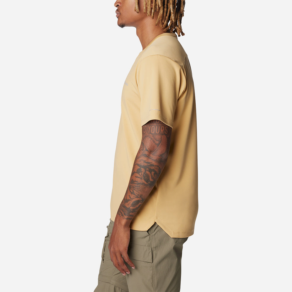 Áo Thun Nam Columbia Black Mesa™ Crew - Vàng - Supersports Vietnam