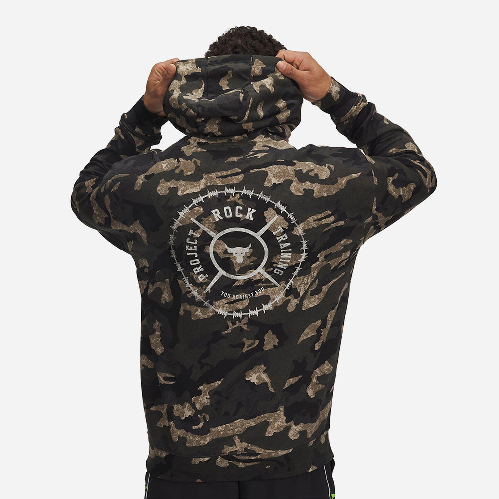 Áo Hoodie Nam Under Armour Project Rock All Over Print Terry - Supersports Vietnam