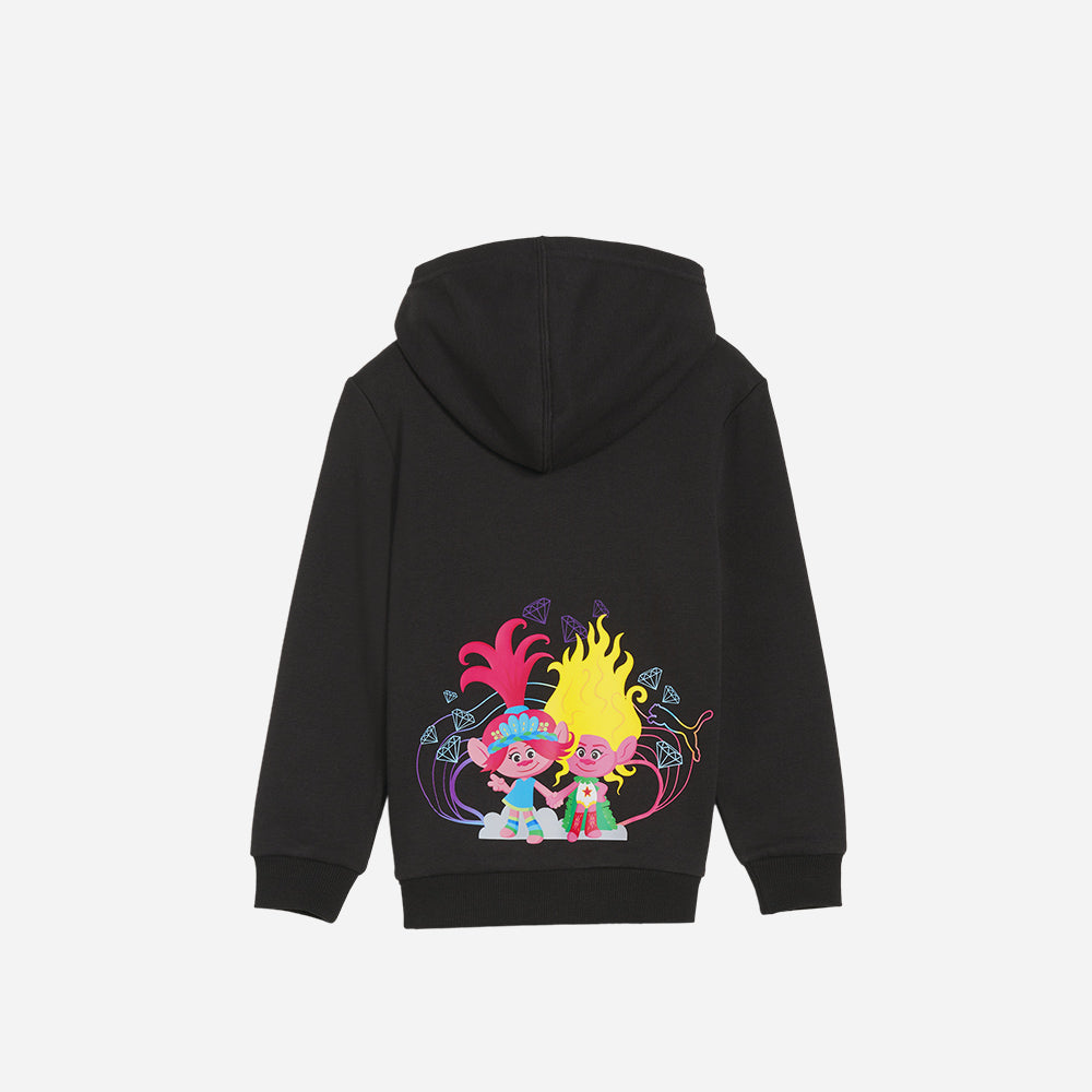 Áo Hoodie Bé Trai Puma Puma X Trolls - Đen - Supersports Vietnam