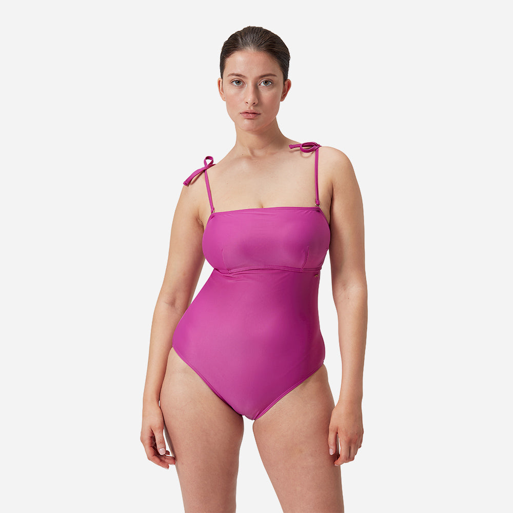 Đồ Bơi Một Mảnh Nữ Speedo Shaping V Neck - Tím - Supersports Vietnam
