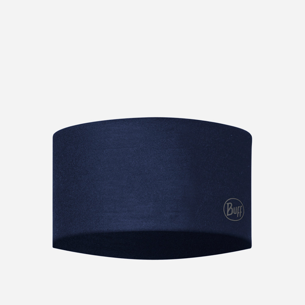 Băng Đô Buff Coolnet Uv® Wide Headband Solid Night Blue - Supersports Vietnam