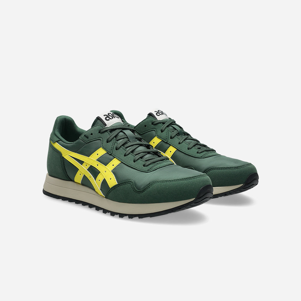 Giày Sneaker Unisex Asics Tiger Runner Ii - Xanh Lá - Supersports Vietnam