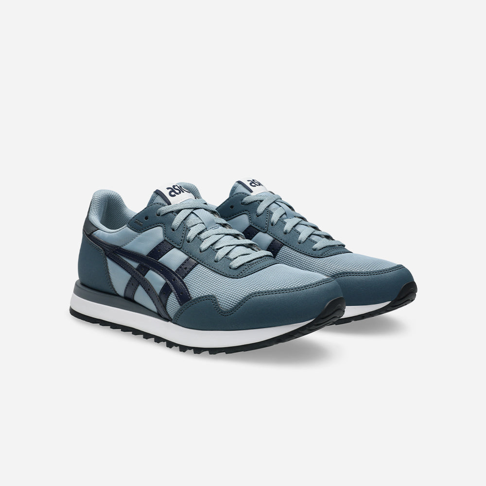 Giày Sneaker Unisex Asics Tiger Runner Ii - Xanh Navy - Supersports Vietnam