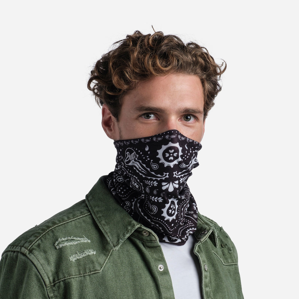 Khăn Đa Năng Buff Original Ecostretch New Cashmere Black - Đen - Supersports Vietnam