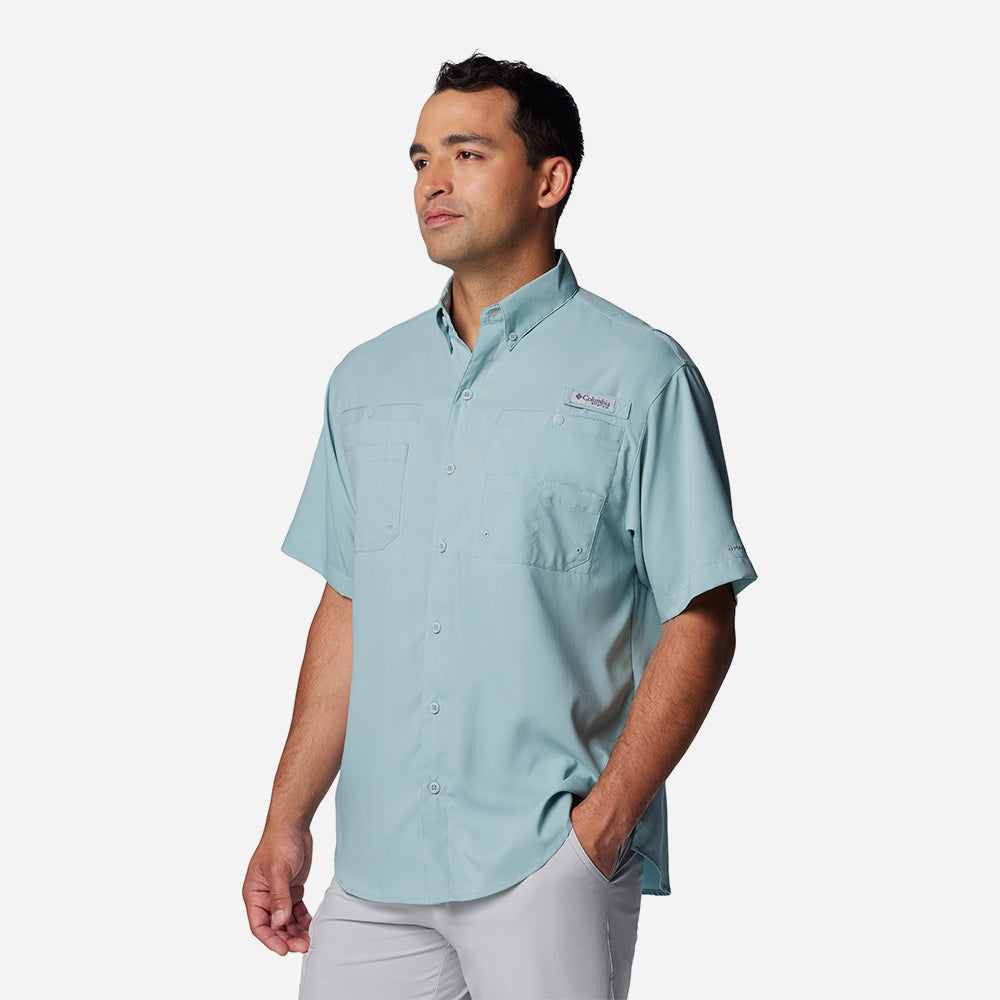 Áo Sơ Mi Tay Ngắn Nam Columbia Tamiami™ Ii - Xanh Dương - Supersports Vietnam