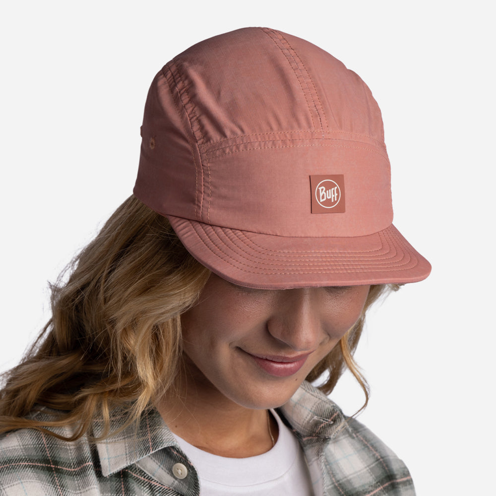 Mũ Lưỡi Trai Buff 5 Panel Explore Cap Slen Damask - Hồng - Supersports Vietnam
