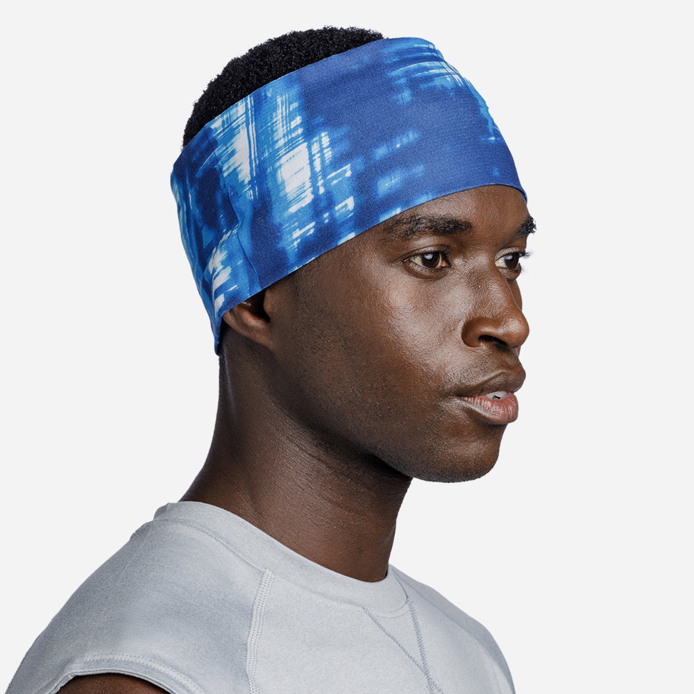 Băng Đô Buff Coolnet Uv® Wide Headband Attel Blue - Supersports Vietnam