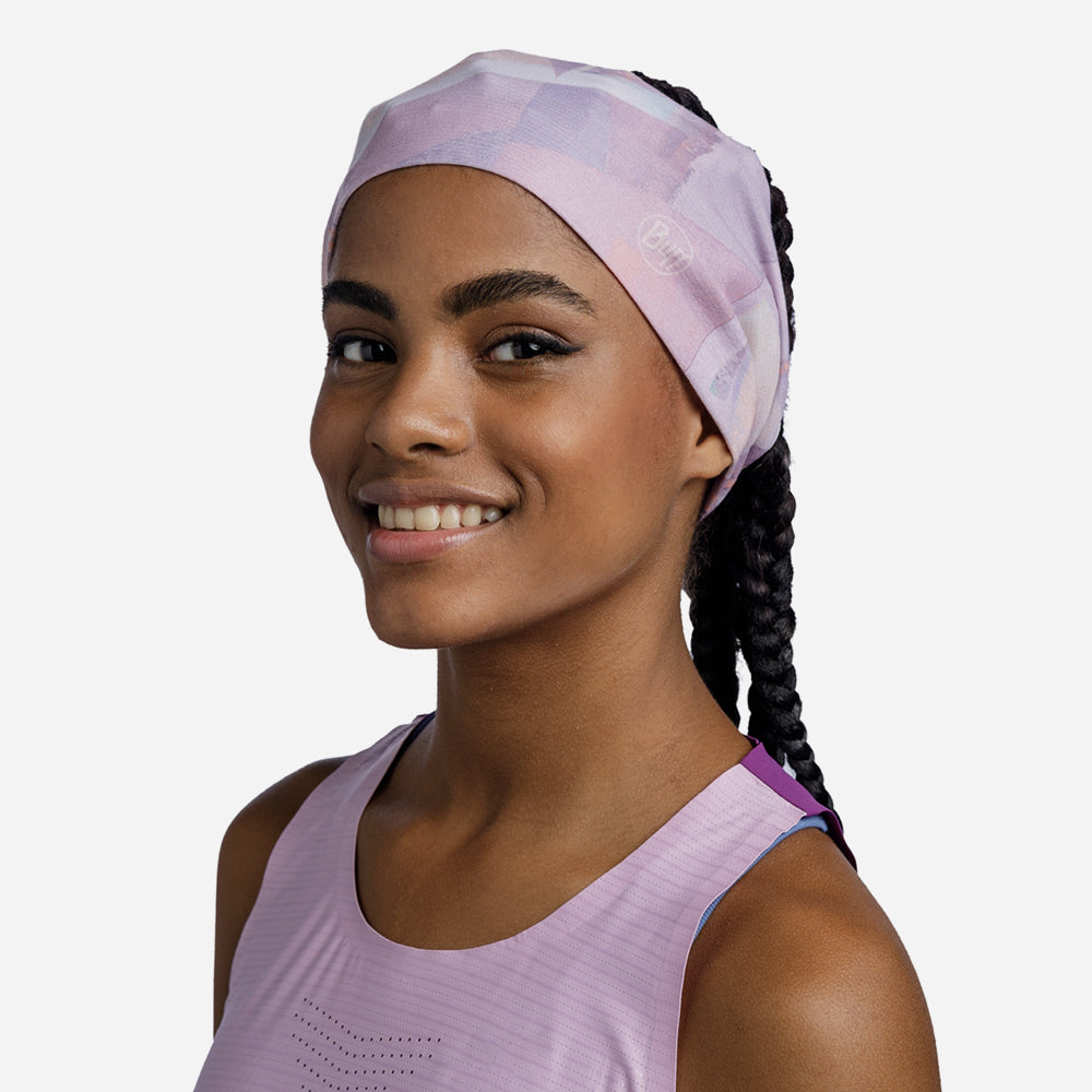 Băng Đô Buff Coolnet Uv® Wide Headband Shane Orchid - Supersports Vietnam