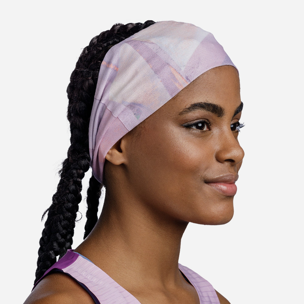 Băng Đô Buff Coolnet Uv® Wide Headband Shane Orchid - Supersports Vietnam